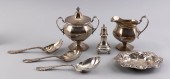 SEVEN STERLING SILVER AND SILV