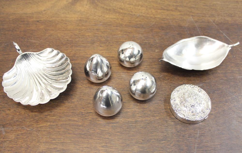 SEVEN STERLING SILVER ARTICLESSEVEN