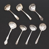 SEVEN STERLING SILVER GRAVY LA