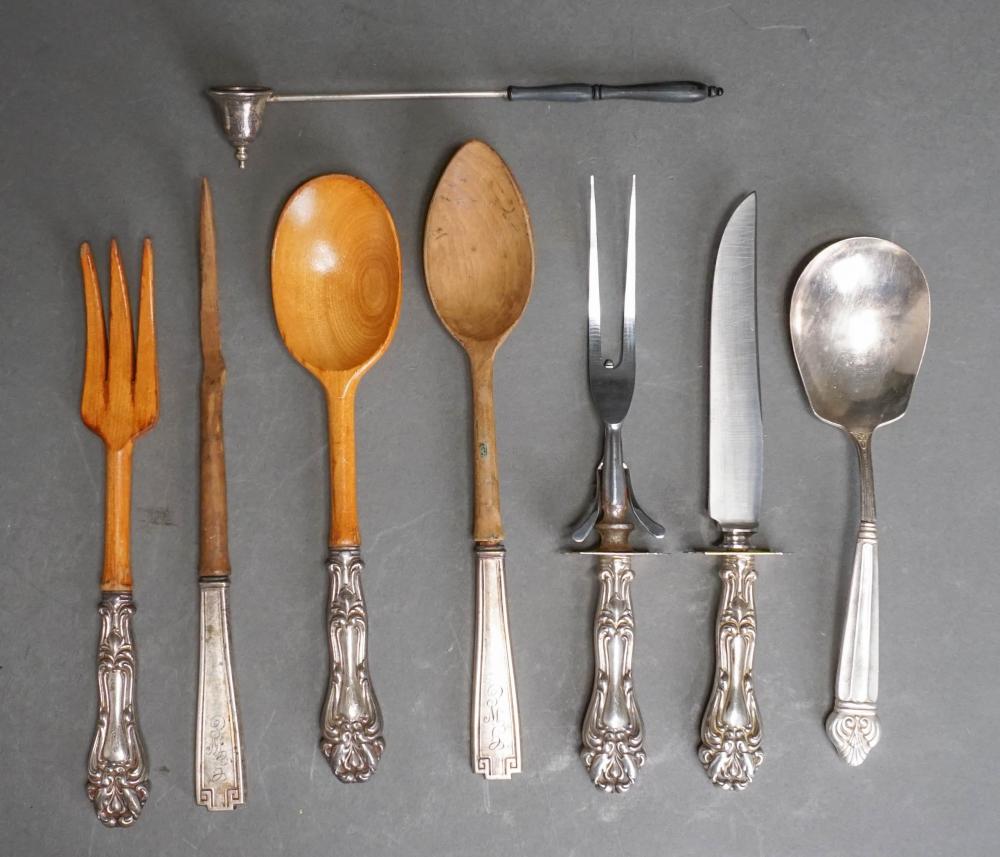 SEVEN STERLING SILVER HANDLE