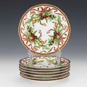 SEVEN TIFFANY HOLIDAY DESSERT/
