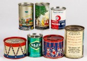 SEVEN TIN LITHOGRAPH STILL BAN