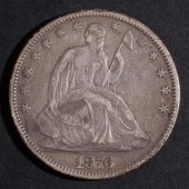Seven United States seated Lib