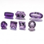 SEVEN UNMOUNTED 35 CT TOTAL MU
