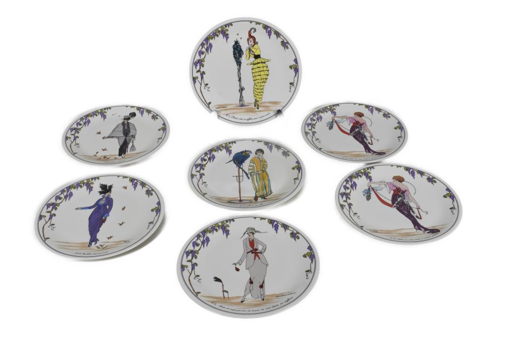 SEVEN VILLEROY AND BOCH PORCELAIN
