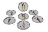 SEVEN VILLEROY AND BOCH PORCEL