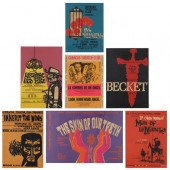SEVEN VINTAGE POSTERS FOR THE
