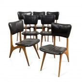 SEVEN VLADIMIR KAGAN DINING CH