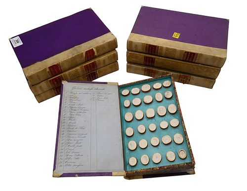 SEVEN VOLUMES OF PAOLETTI