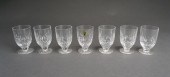SEVEN WATERFORD CRYSTAL 'LISMO