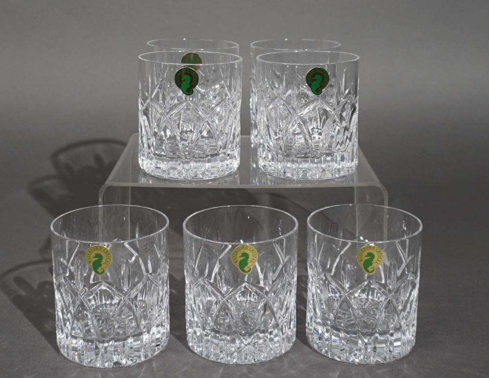 SEVEN WATERFORD CRYSTAL OLD
