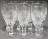 SEVEN WATERFORD CUT CRYSTAL CO