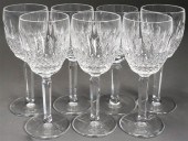 SEVEN WATERFORD CUT CRYSTAL CO