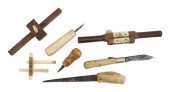 SEVEN WOOD, WHALEBONE AND WHAL