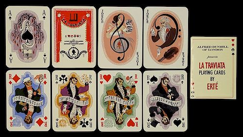 SEVENARTS “LA TRAVIATA” BY ERTé FOR