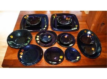 Seventeen art glass Fused Glass