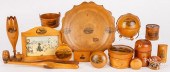 SEVENTEEN MAUCHLINE WARE SOUVE