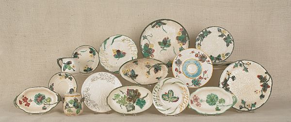 Seventeen pieces of D.F. Haynes &