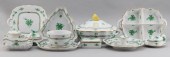 SEVENTEEN PIECES OF HEREND "GR