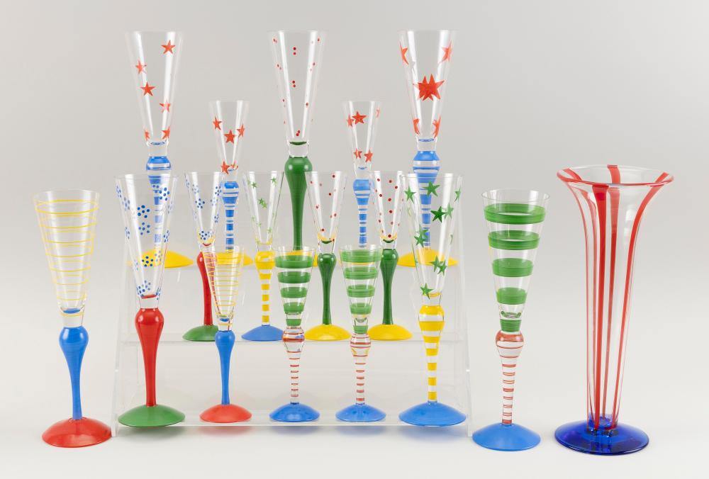 SEVENTEEN PIECES OF ORREFORS