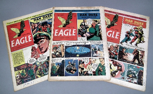 Seventy-five Eagle comics 1951-1955