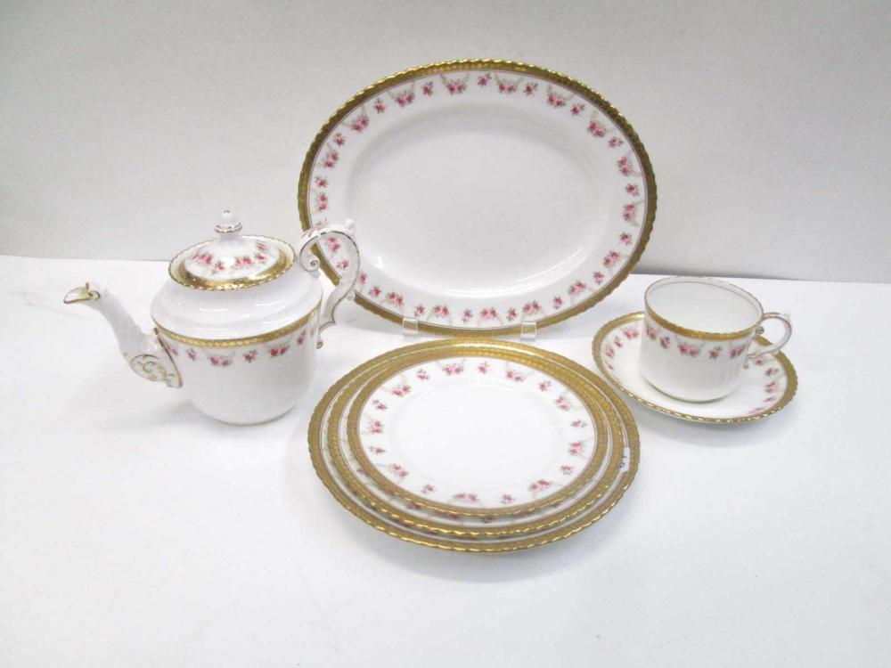 SEVENTY-FOUR PIECE AYNSLEY CHINA