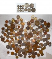 SEVERAL HUNDRED WORLD COINS WI