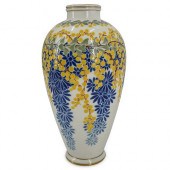 SEVRES ART NOUVEAU ENAMELED PO