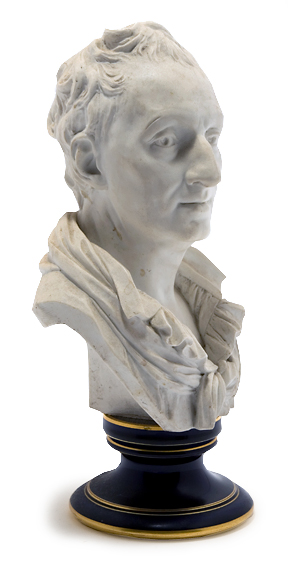 Sevres Bisque Porcelain Bust of a
