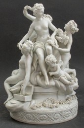 SEVRES BISQUE "TOILET OF VENUS