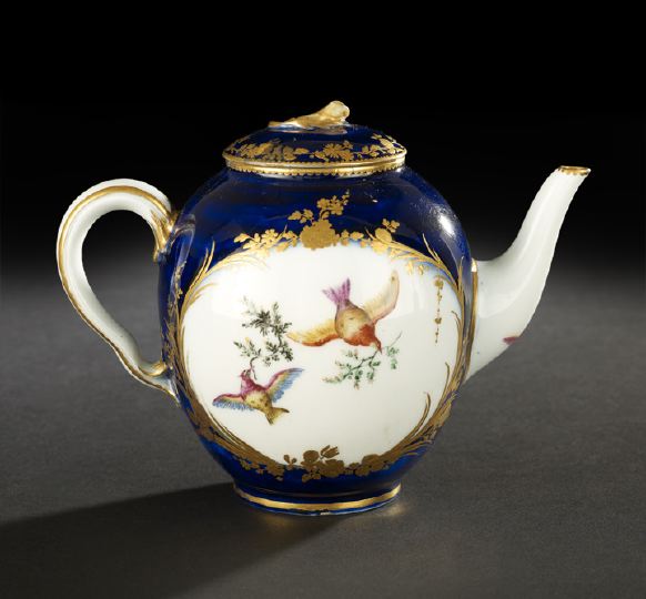 Sevres Bleu-du-Roi-Glazed Porcelain