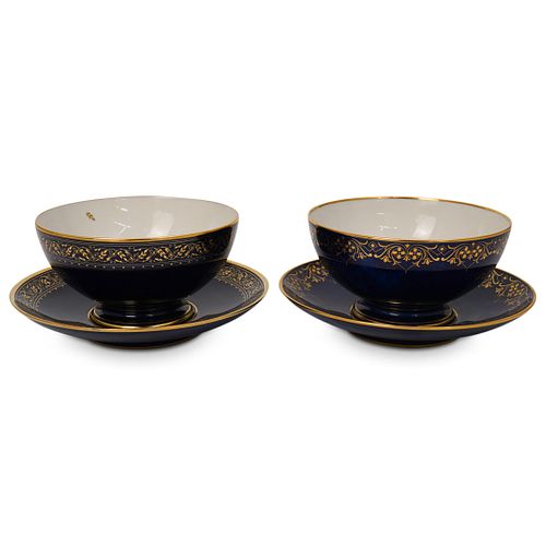 SEVRES COBALT BLUE PORCELAIN