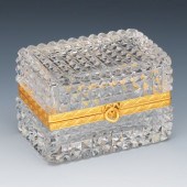 SEVRES CRYSTAL DRESSER BOX 3 ¾