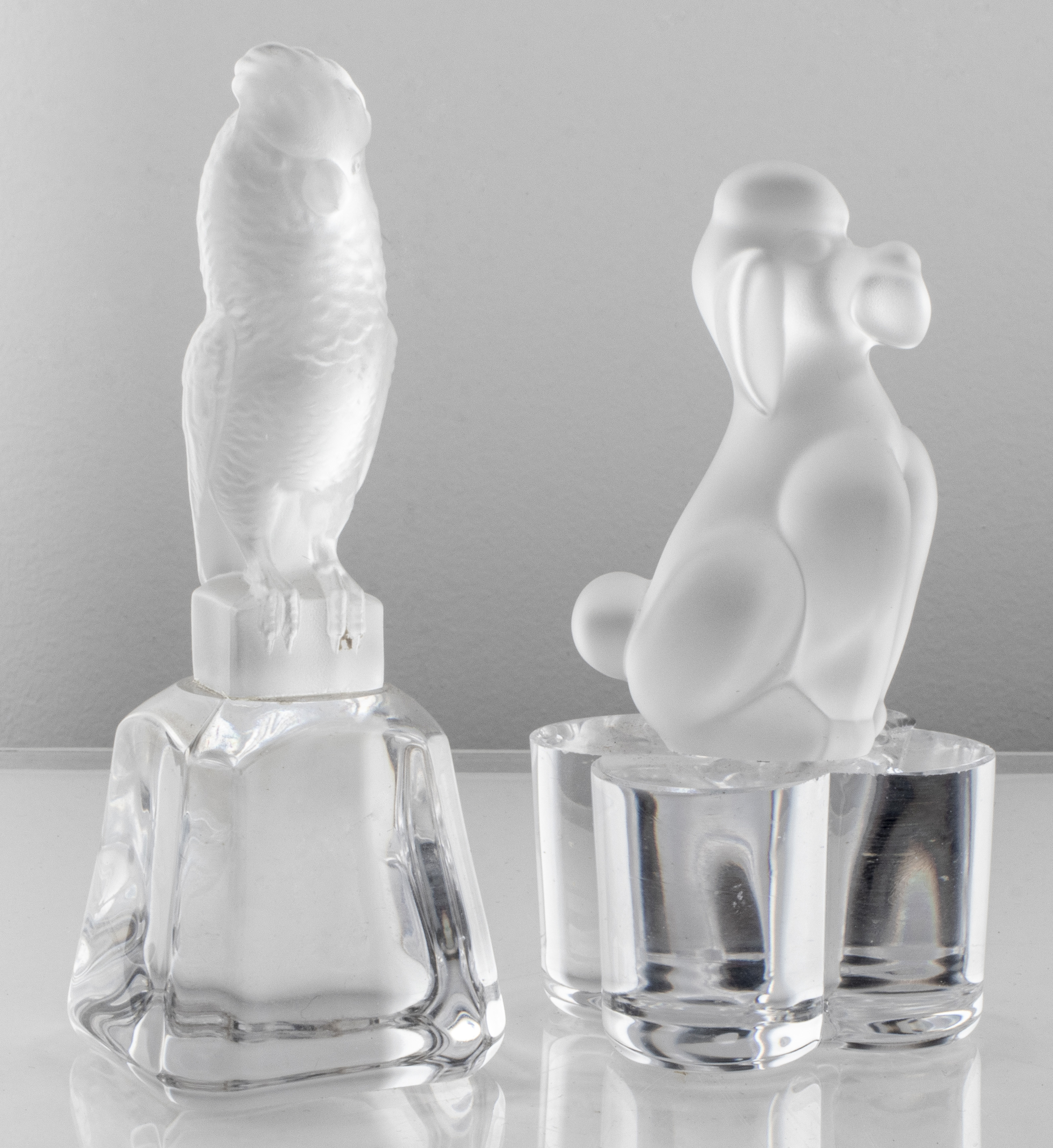 SEVRES CRYSTAL POODLE AND