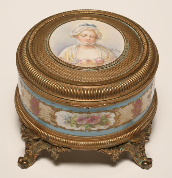 Sevres French 19th century brass