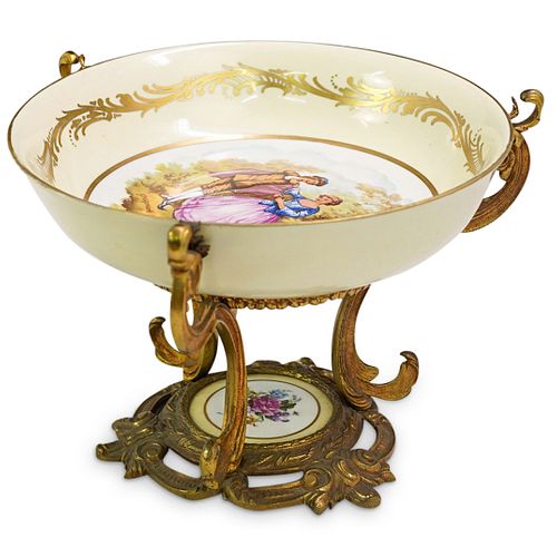 SEVRES FRENCH BRONZE ORMOLU MOUNTED