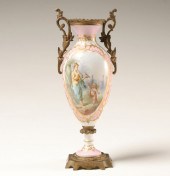 Sevres hand painted and gilt p