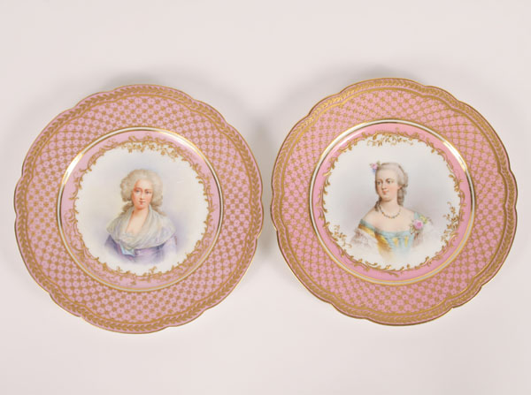 Sevres hand painted porcelain