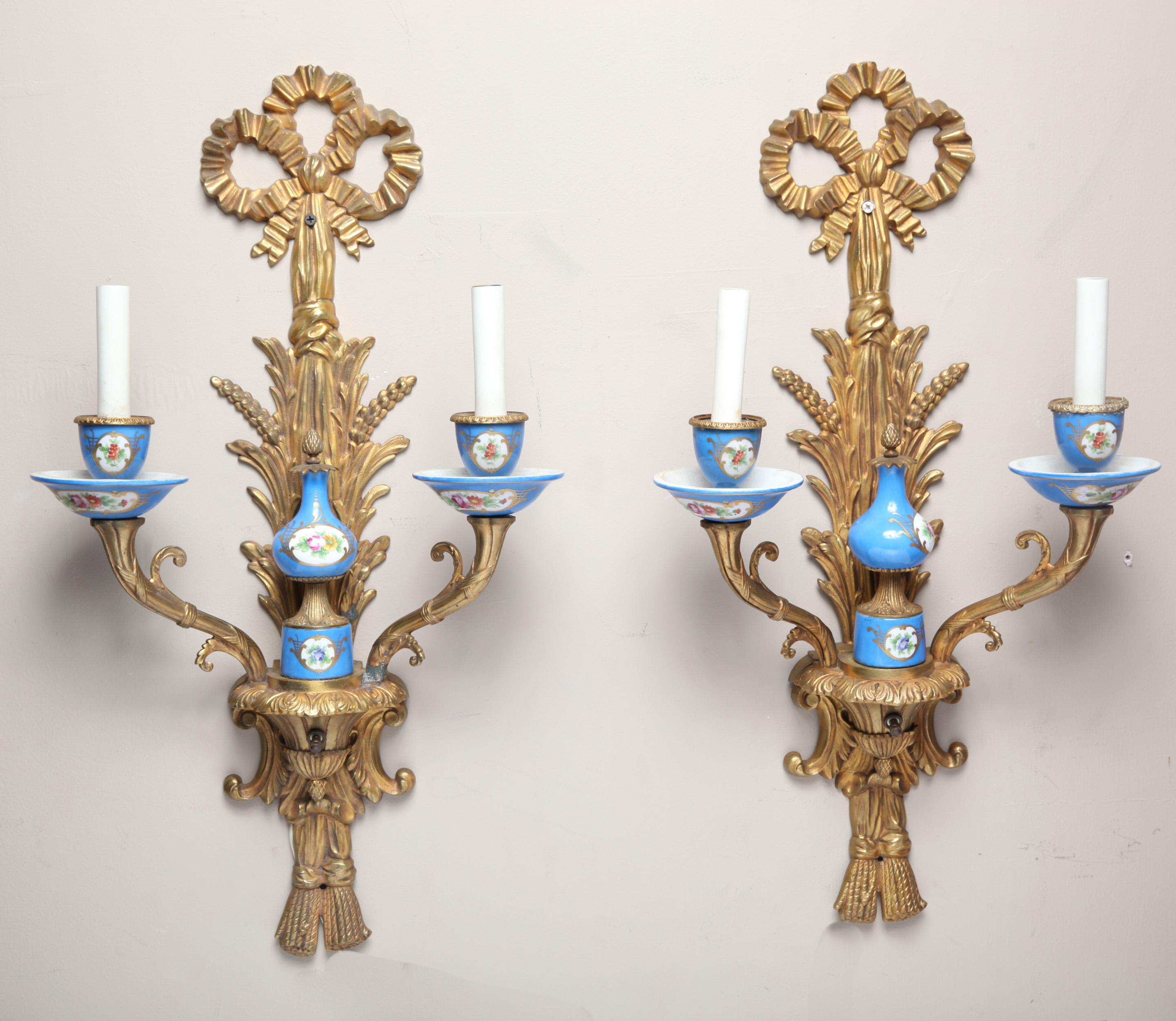 SEVRES MANNER PORCELAIN & GILT