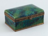 SEVRES MOTTLED GREEN AND TURQU