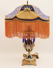 SEVRES POMEGRANATE FORMED LAMP
