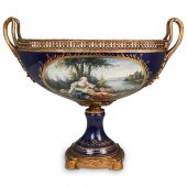 SEVRES PORCELAIN & BRONZE CENT