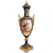 SEVRES PORCELAIN BRONZE MOUNTE