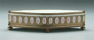 Sèvres porcelain center bowl,