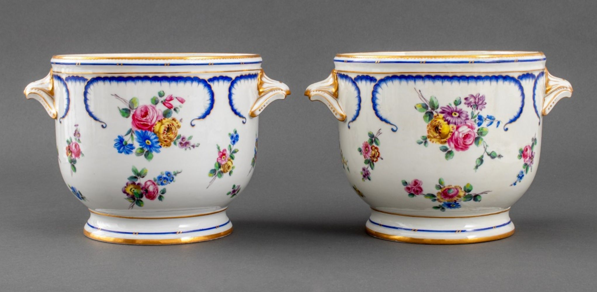 SEVRES PORCELAIN FEUILLE DE CHOUX