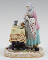 SEVRES PORCELAIN FIGURINE: Sev