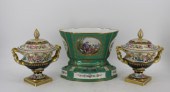 SEVRES PORCELAIN PLANTER ON ST