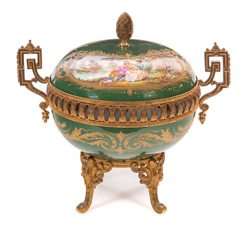 SEVRES PORCELAIN POTPOURRI