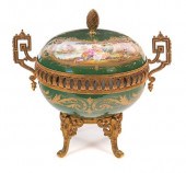SEVRES PORCELAIN POTPOURRI COV