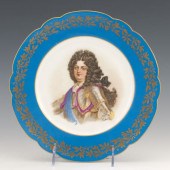 SEVRES PORTRAIT CABINET PLATE